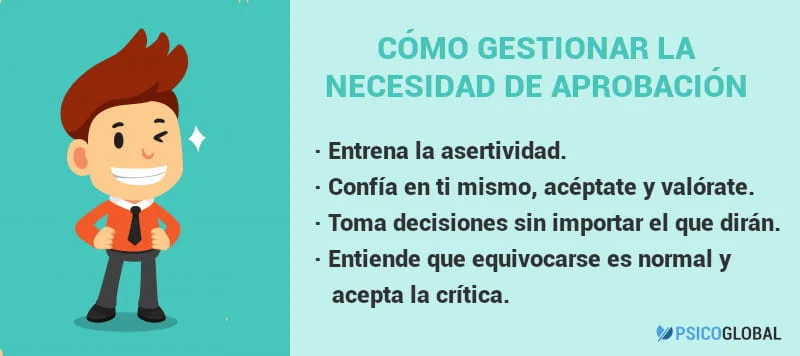 Liberarse de la necesidad de aprobación ajena