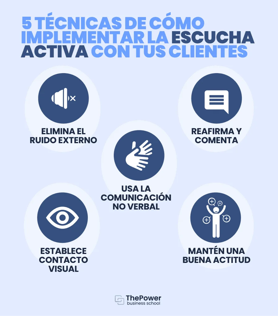 Mejores prácticas para la escucha activa