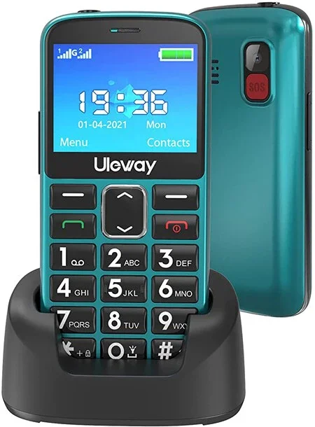 Teléfonos ideales para adultos mayores