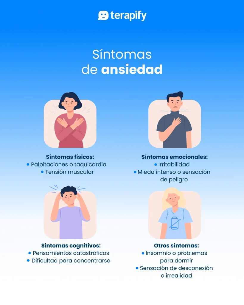Identifica los signos de ansiedad en ti mismo