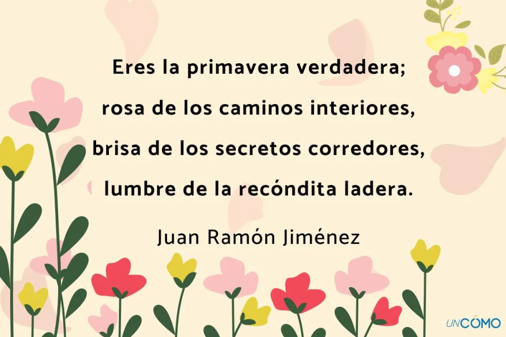 Significado de los poemas de primavera