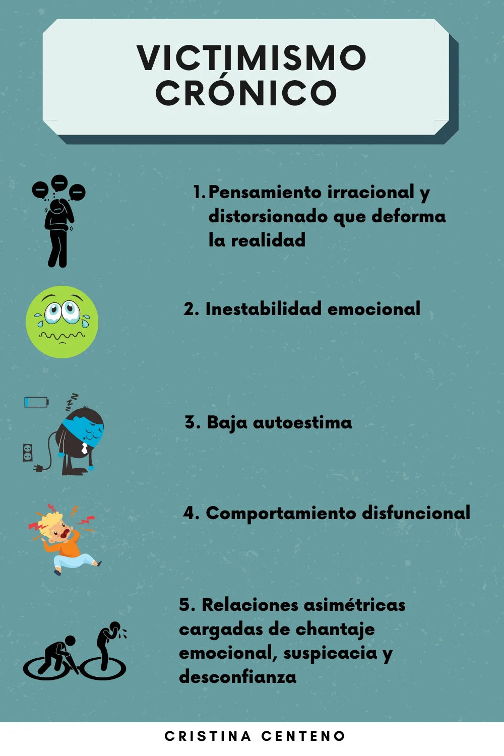 Supera el rol de víctima en tus relaciones personales