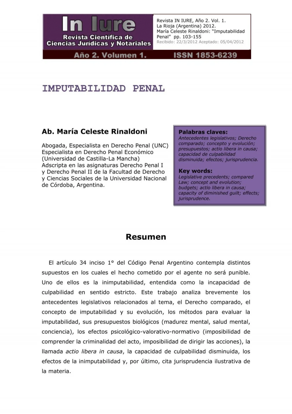 Factores Psicológicos en la Imputabilidad: Un Análisis Profundo