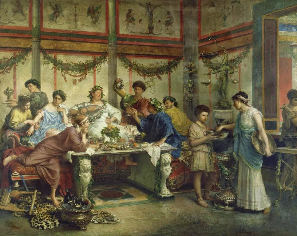 La vida cotidiana en una villa romana
