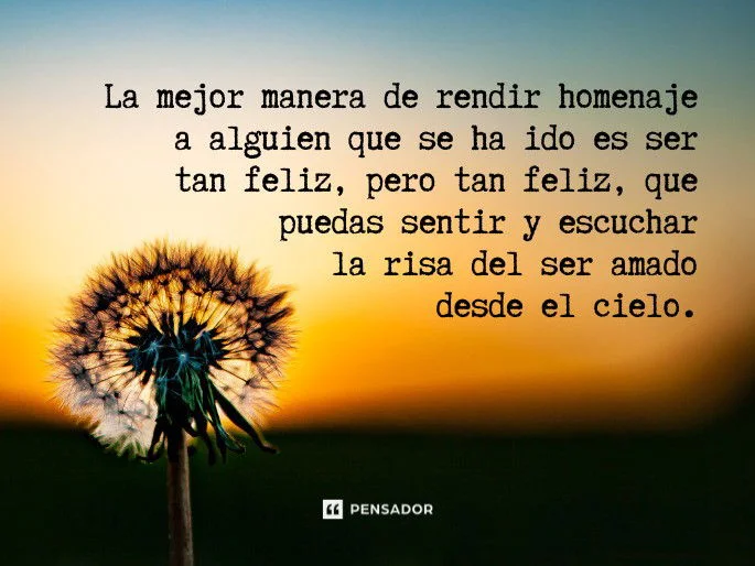 Palabras de ánimo para un ser querido