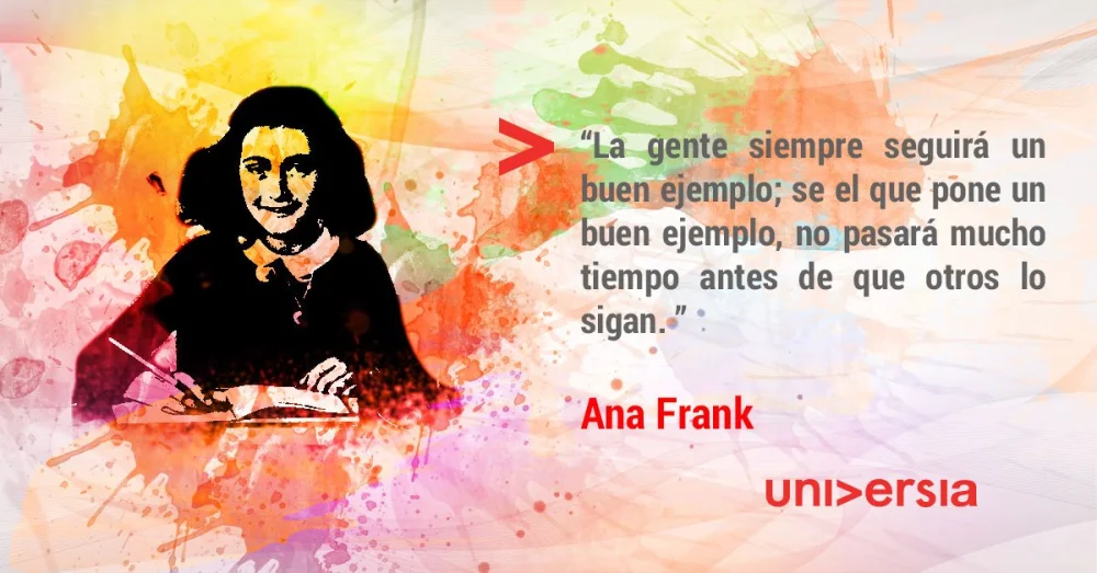 Citas Inspiradoras de Ana Frank