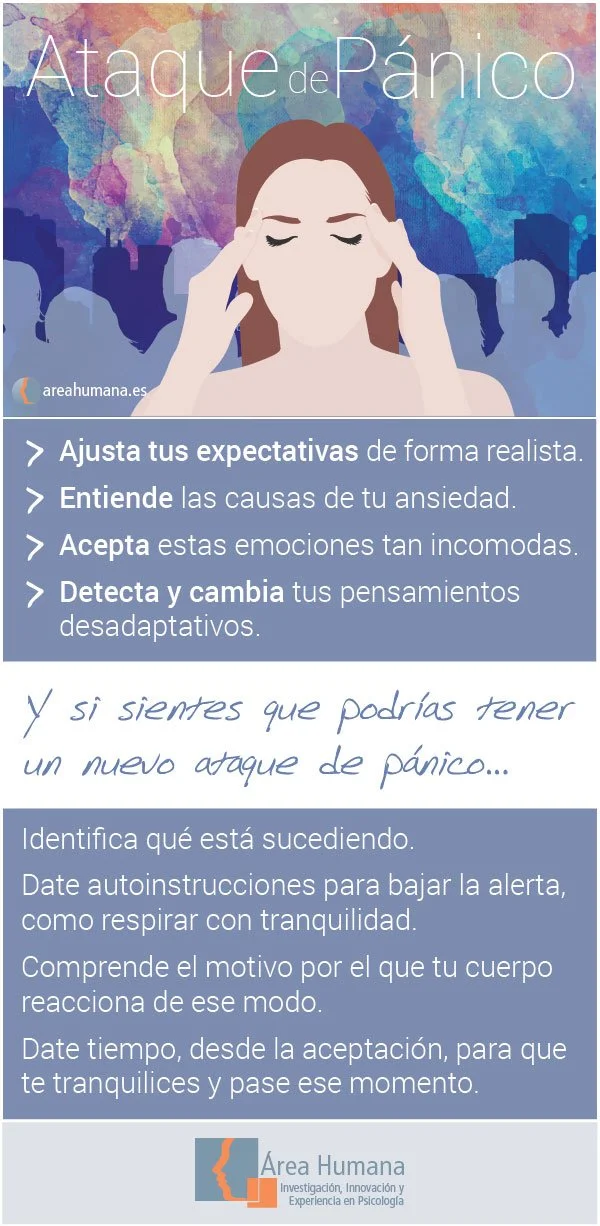 Cómo manejar la ansiedad y los ataques de pánico