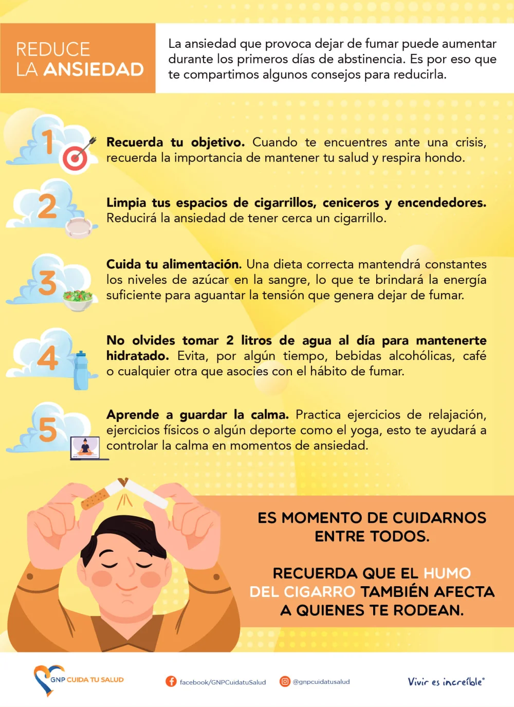 Estrategias para manejar la ansiedad al dejar de fumar