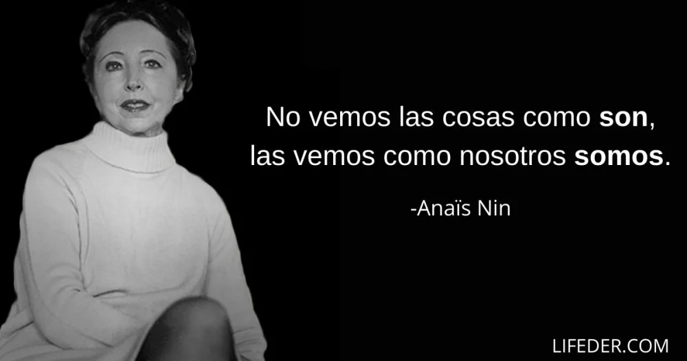 Reflexiones y pensamientos de Anaïs Nin