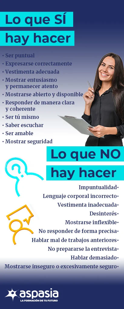Consejos para afrontar tu primera entrevista laboral