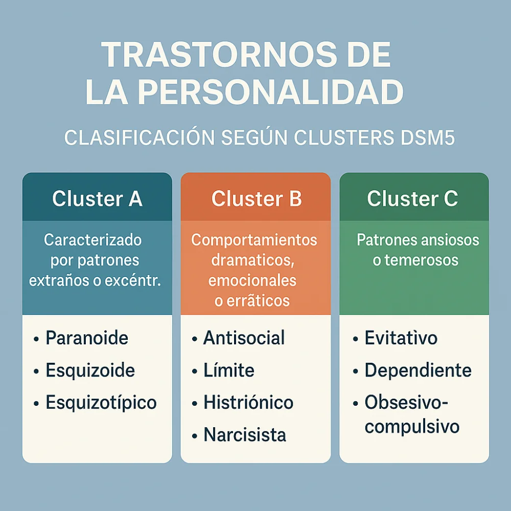 Grupos afectados por trastornos de personalidad