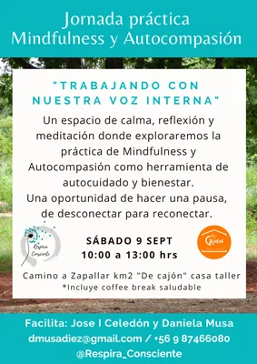 Prácticas de Mindfulness y Autocompasión para el Autocuidado