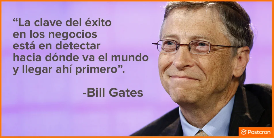 Citas Inspiradoras de Bill Gates Para Reflexionar