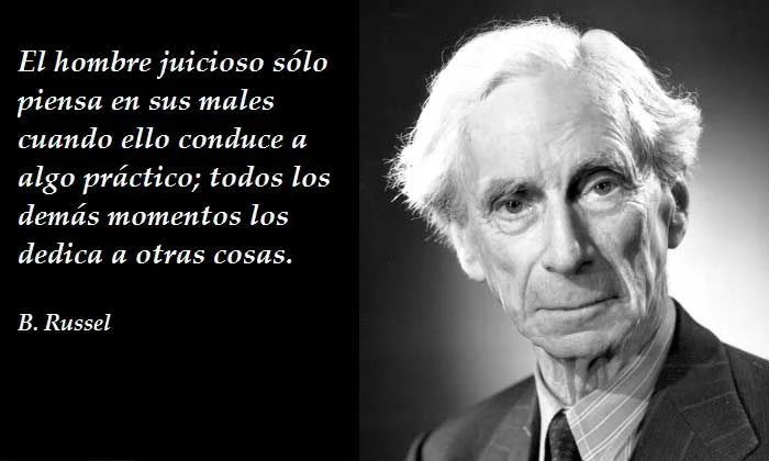 Reflexiones de Bertrand Russell en sus citas célebres