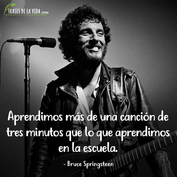 Citas icónicas de Bruce Springsteen en 10 frases