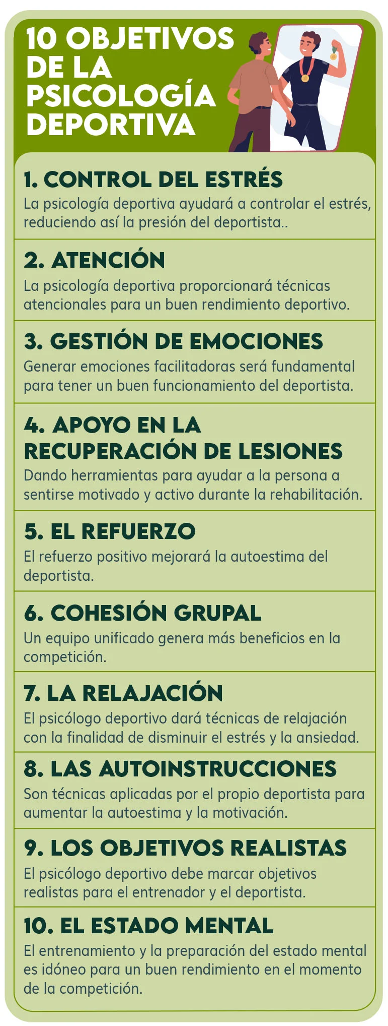 Beneficios de la psicología deportiva en prevenir lesiones