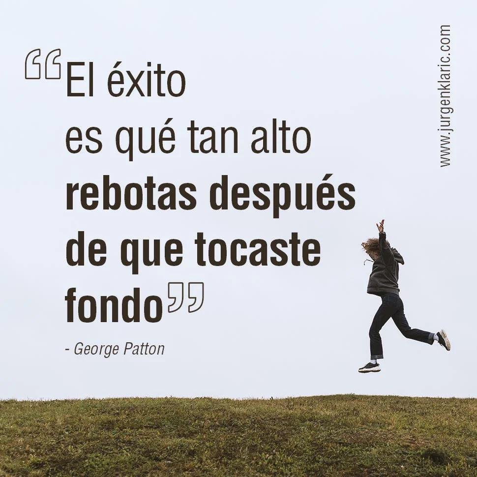 Caer al fondo y resurgir con fortaleza