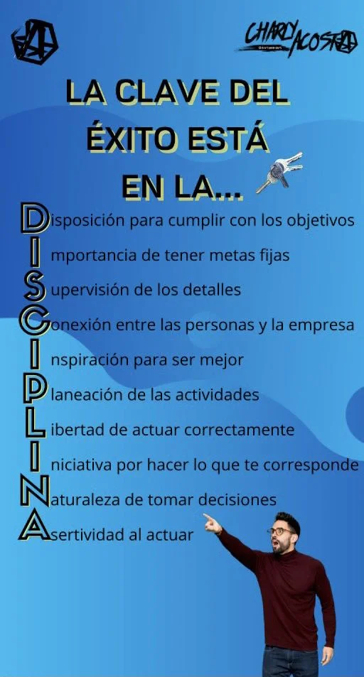 La clave del éxito: importancia de la disciplina