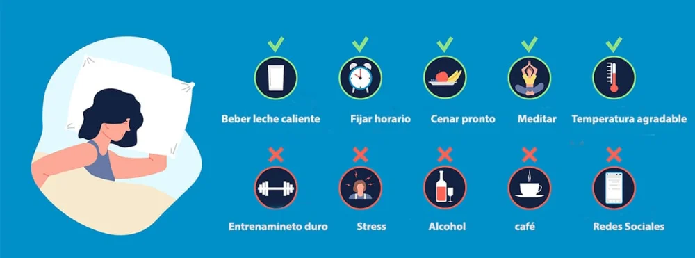 Logra un horario de sueño consistente y saludable