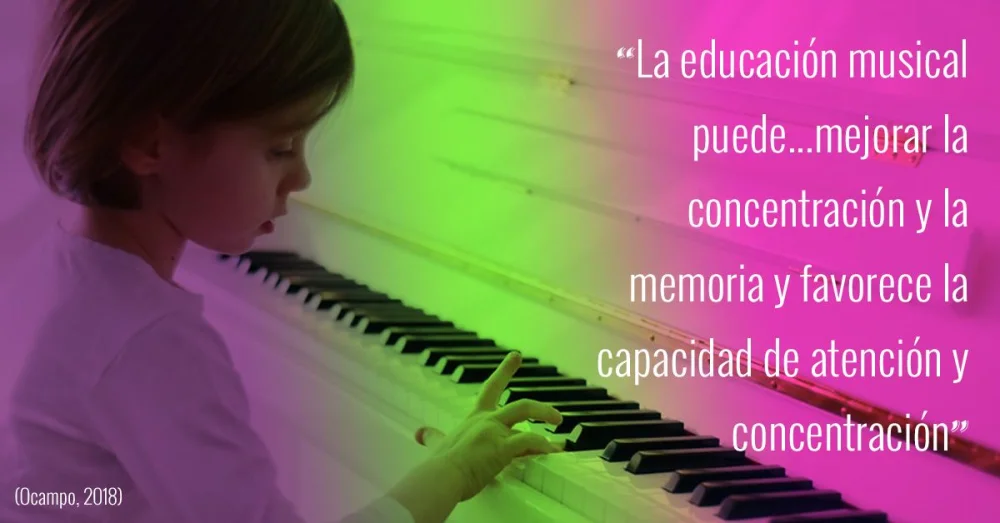 Beneficios de aprender a tocar un instrumento para personas con TDAH