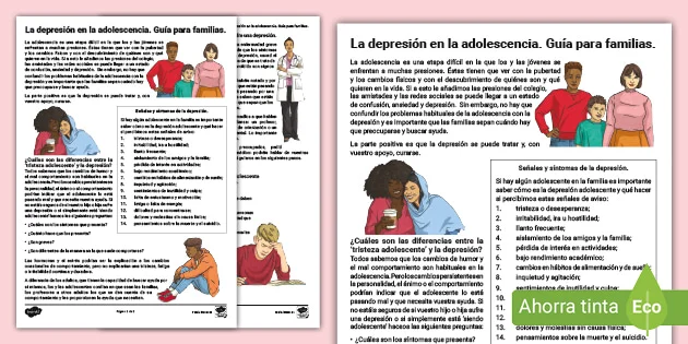 Guía para apoyar a un adolescente con depresión