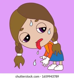 Ilustraciones de una niña letal