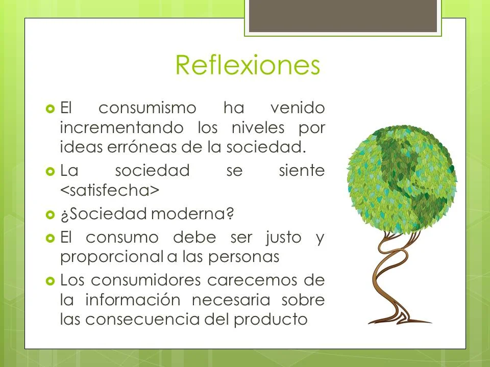 Reflexiones sobre el consumismo en nuestra sociedad