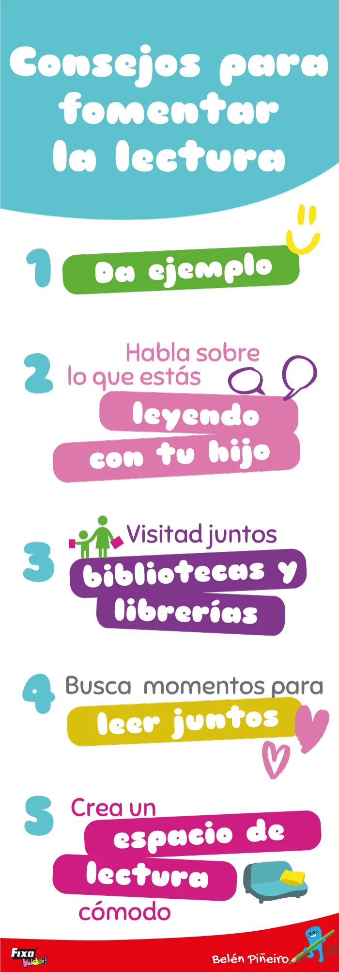 Guía para fomentar la lectura en tu hijo