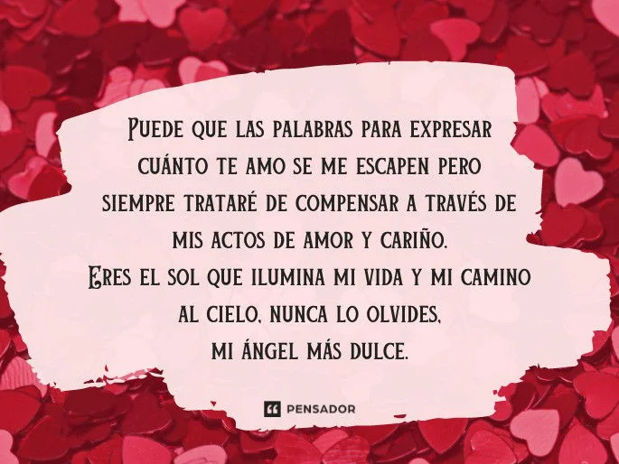 Palabras de Cariño y Ternura