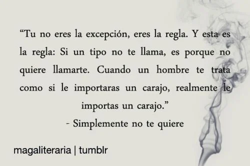 ¿Realmente me quiere o no?