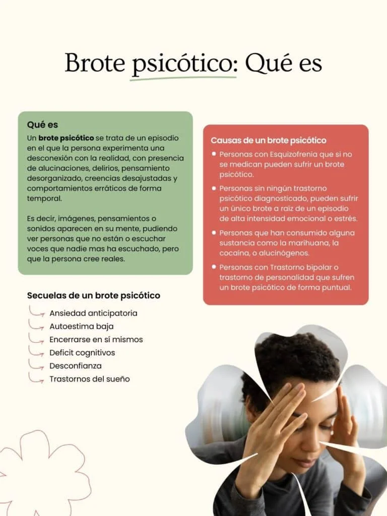 Causas principales de los brotes psicóticos