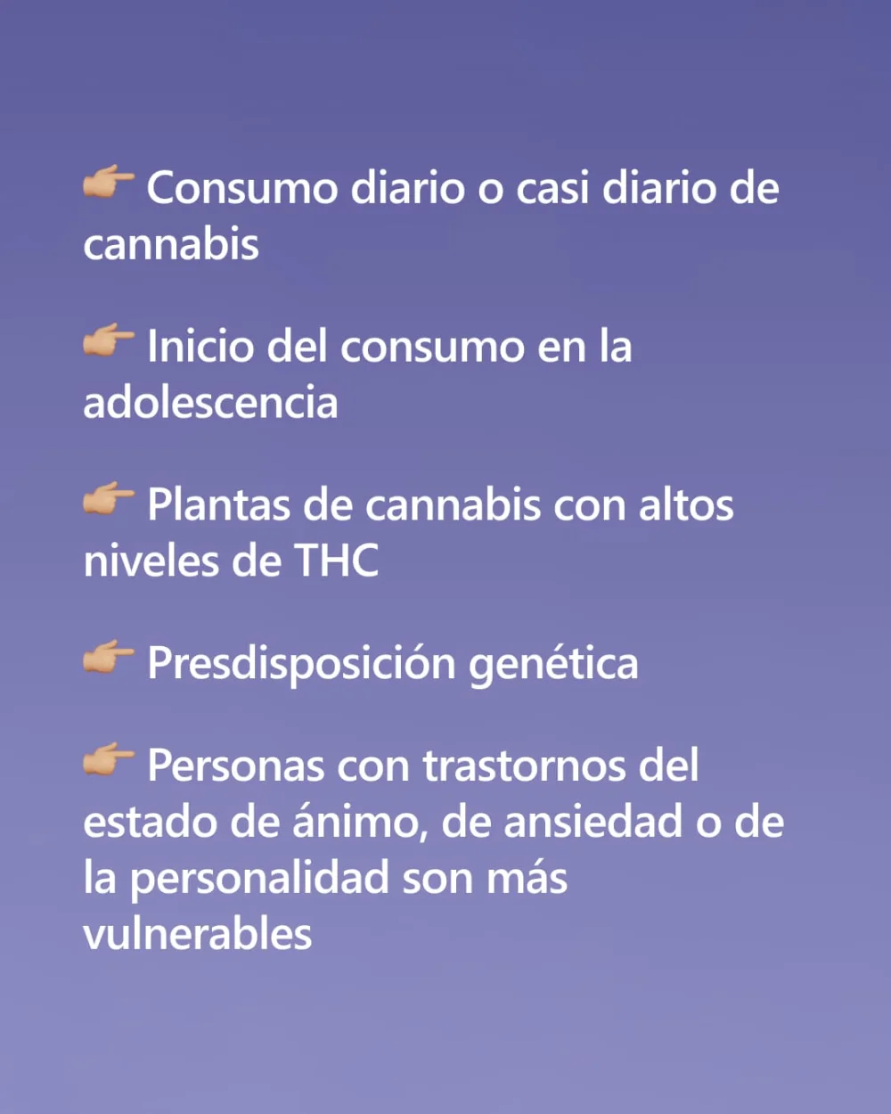 ¿La marihuana provoca alucinaciones?