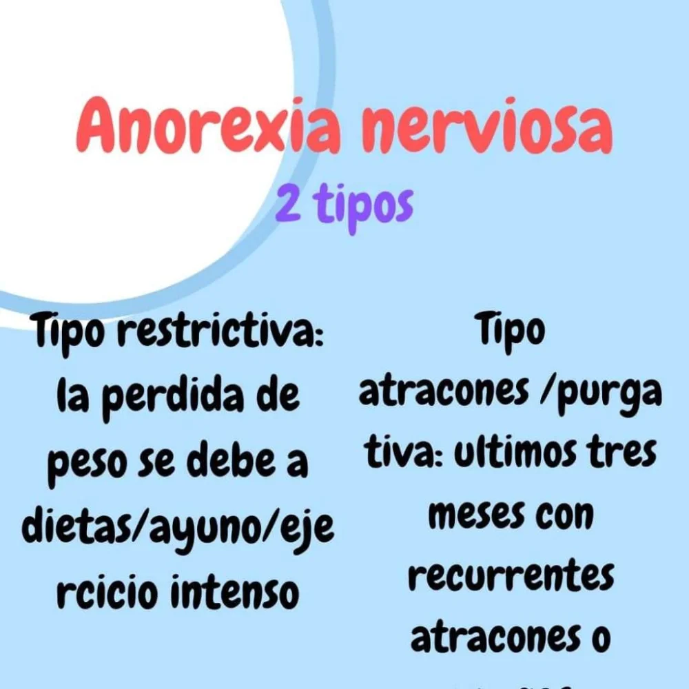 Variantes de la anorexia: clasificación y características principales