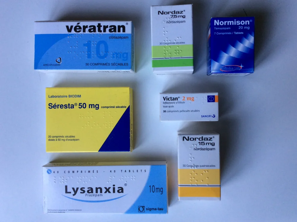 Variedades de medicamentos antipsicóticos
