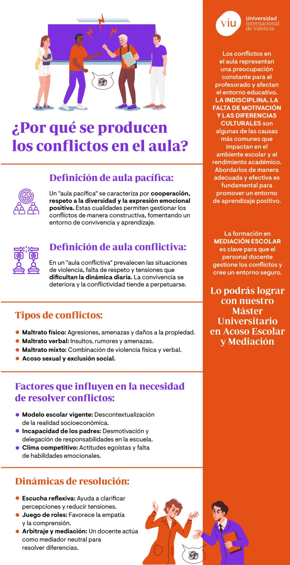 Diversidad de Conflictos en la Adolescencia