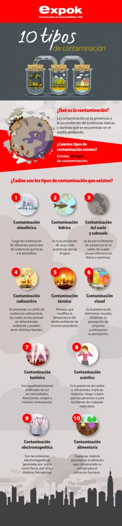 Diversas Formas de Contaminación en el Mundo Actual