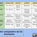 Contrastes entre homininos y homínidos