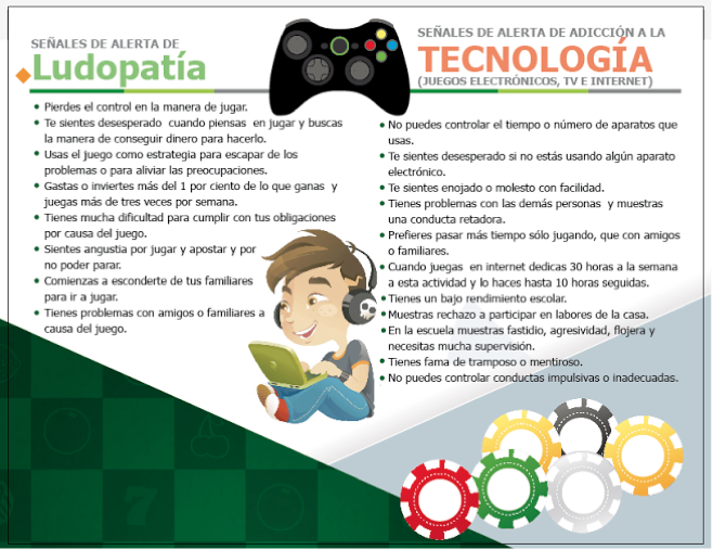 Identifica señales de adicción a videojuegos en línea