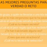 Interrogantes Divertidos para Jugar Verdad o Reto