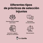 Sesgo e injusticia en preguntas de entrevistas laborales