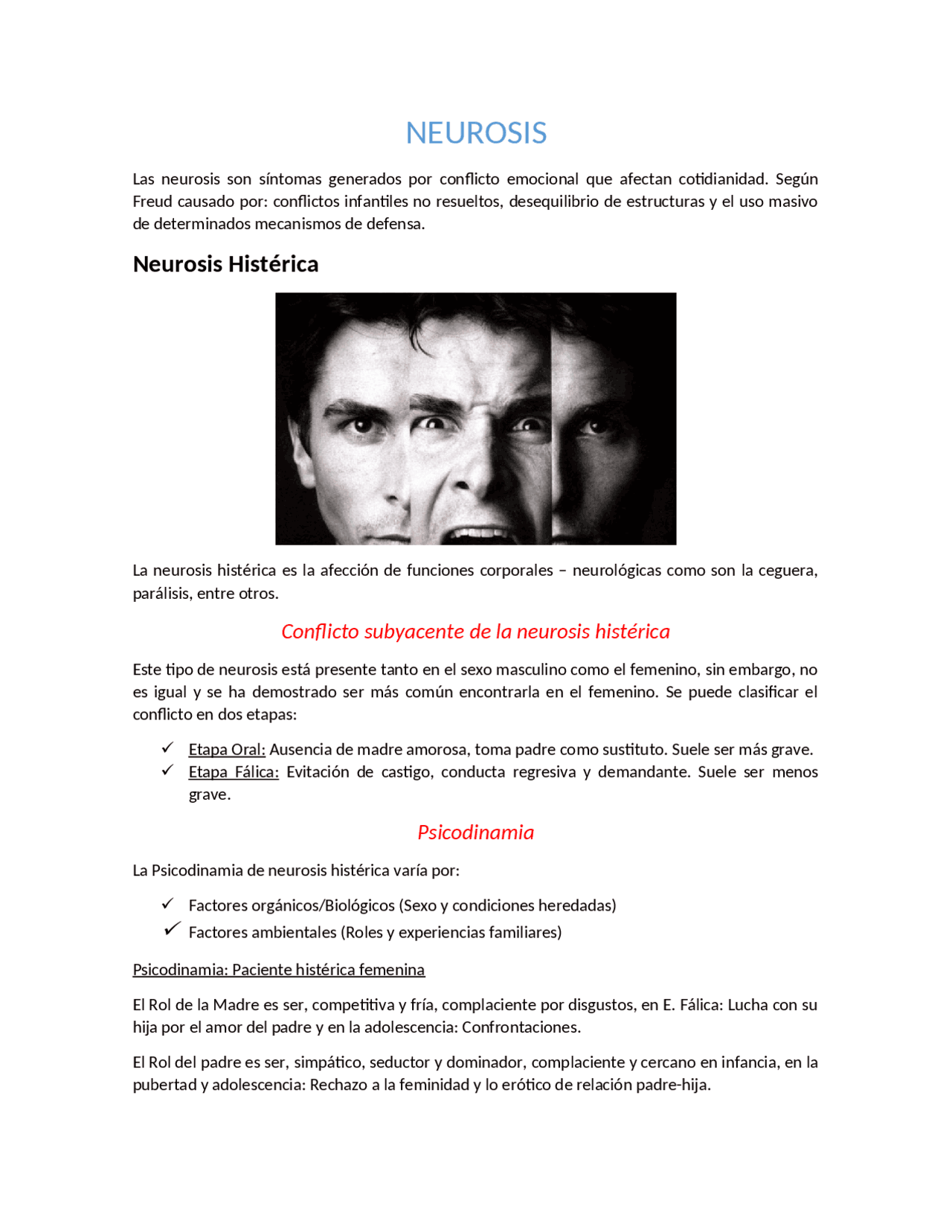 Variedades de Neurosis: Una Guía Esencial