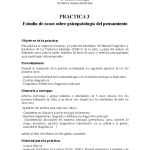 Análisis de Casos de Psicopatología del Pensamiento