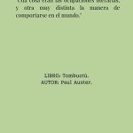 Citas Inspiradoras de Paul Auster