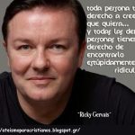 Citas Memorables de Ricky Gervais