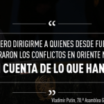 Citas memorables de Vladimir Putin