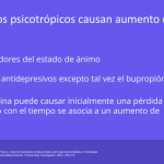 Efectos de la paroxetina en el aumento de peso