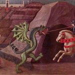 El origen de las leyendas del dragón caballero y doncella