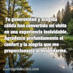 Expresiones para una acogida inolvidable