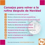 Guía para retomar la rutina tras las vacaciones