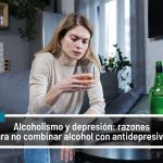 Impactos de mezclar antidepresivos con alcohol